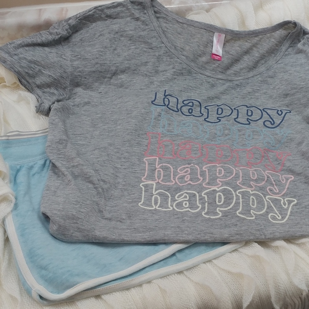 Happy Happy Happy! T-shirt and Short set